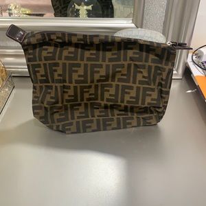 Fendi large makeup pouch
